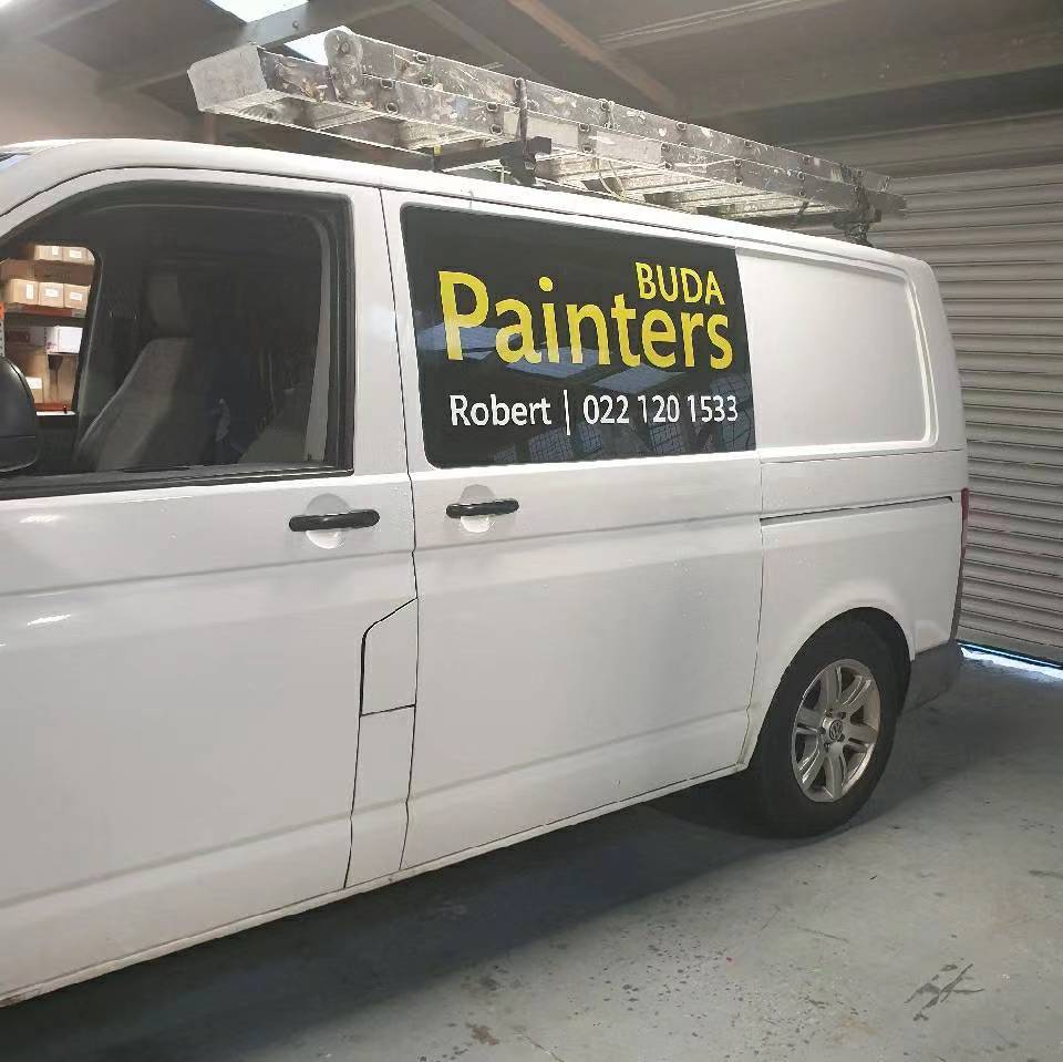 BUDA Painters branded work van